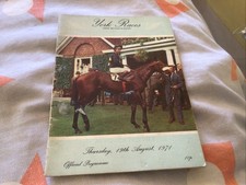 Horse Racing - Racecard - York