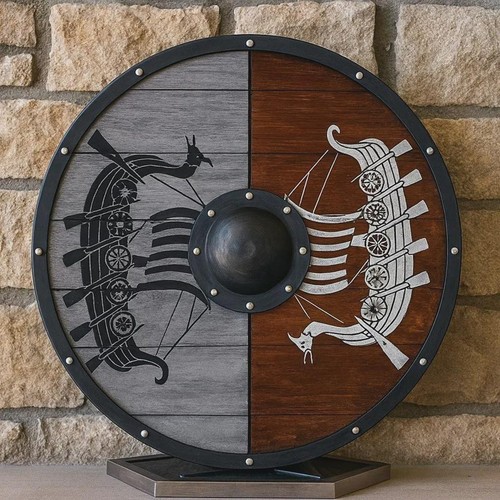 Viking wooden shield norse - viking,