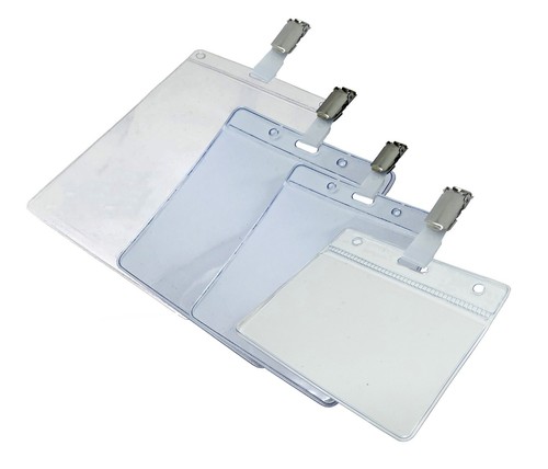 Card holder badge clear - id,