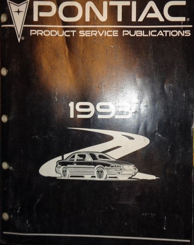 1993 pontiac product service - 1993,