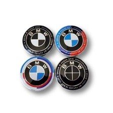 4x For BMW Hub Caps 68mm Hub Caps Wheel Trims E60 E66 E70 E83 E90 F30 F10