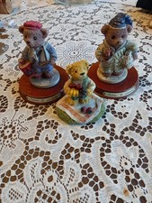 3 Leonardo Teddy Ornaments
