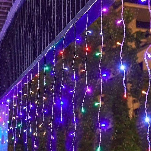 200 led christmas icicle - led,