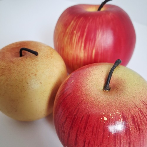 Artificial red apples - artificial,