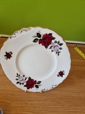 Vintage Colclough Red Rose