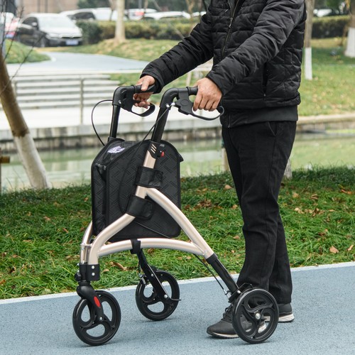 Folding wheel rollator - 3,