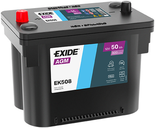Starter battery exide ek508 - starter,