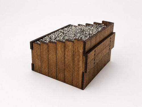 Handmade wooden sleeper - wooden, buffer