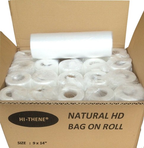 Natural clear polythene - hd,