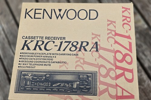 Vintage kenwood krc 178ra - vintage, krc-178ra