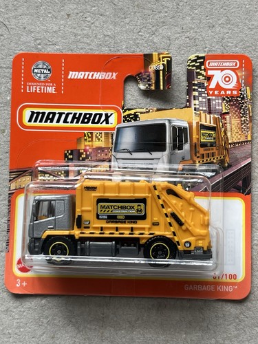 Matchbox garbage king truck - *,