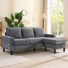 Shaped corner sofa with - corner,