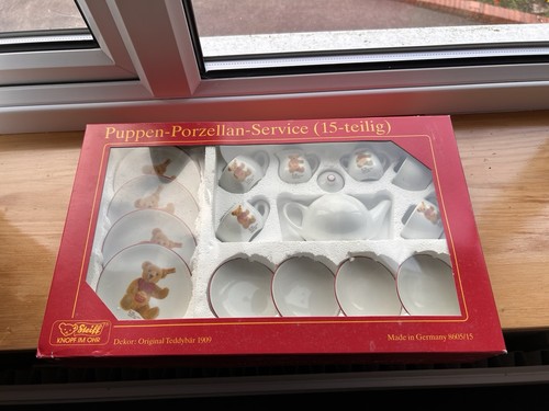 Steiff dolls tea service - dolls,