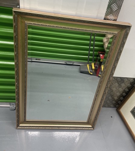 Large mirror wooden - mirror,