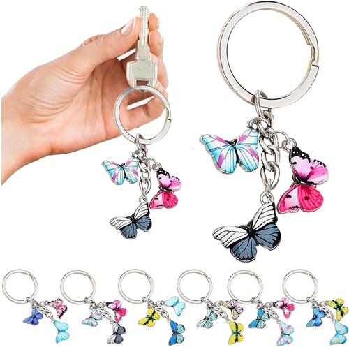 Butterfly keyring - butterfly,