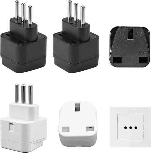3pcs italy plug adapter - plug,