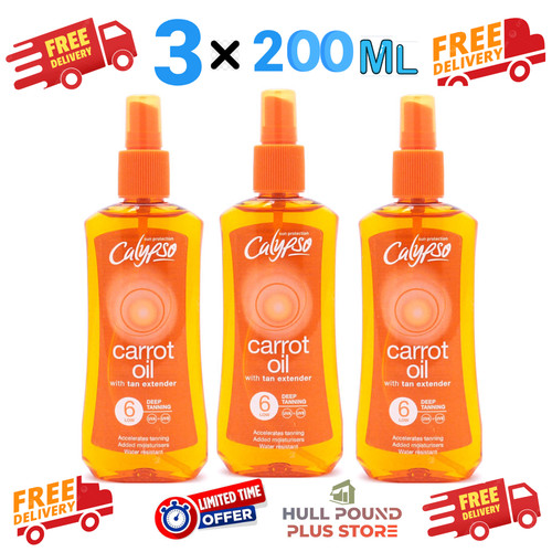 Calypso carrot tanning oil - carrot,