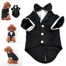 Dog Cat Party Clothes Tuxedo
