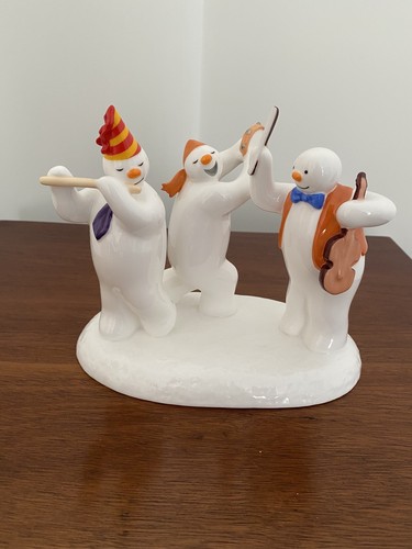 Coalport snowman all together - coalport,