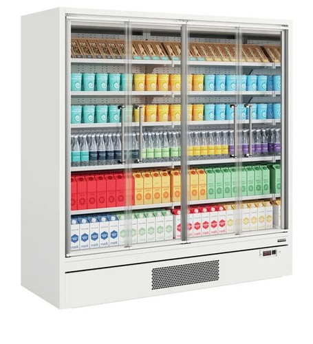 New supermarket glass - new,