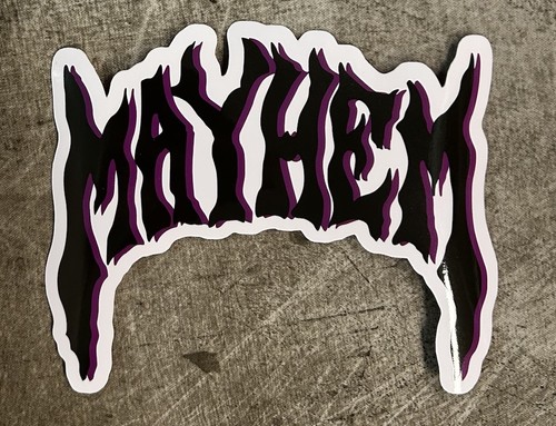Mayhem surfboards sticker lost - surfboards,