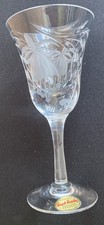 Royal Brierley Fuchsia Crystal Wine Glass 6.5"/17cm
