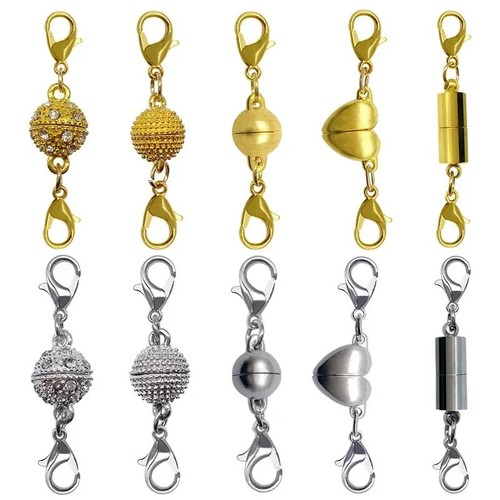 Sets lot magnetic clasps - 10,