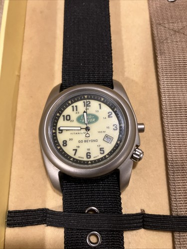 Land rover titanium watch - rover,