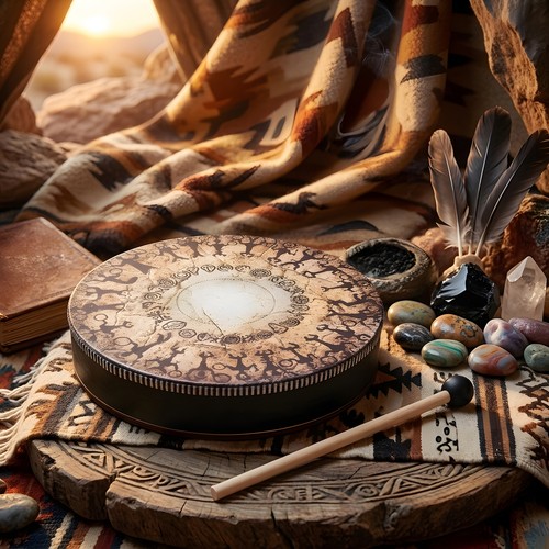Vintage handmade shamanic - handmade,