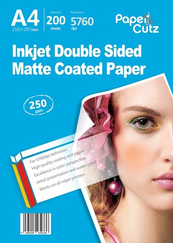 250gsm matt inkjet photo - 250gsm,