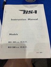 BSA B31 B33 1958-60
