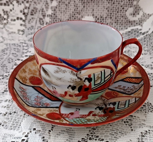 Vintage japanese geisha girl - vintage,