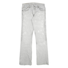 LEVI'S 507 Mens Jeans White