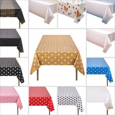Wipe Clean Tablecloth PVC