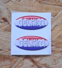 2× Delkim Sticker Set Decal NEW "NETHERLANDS/NETHERLANDS" TXI Plus/Tx-i Plus