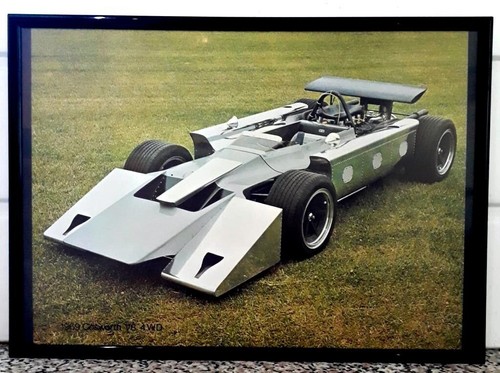 Framed original classic car - framed,
