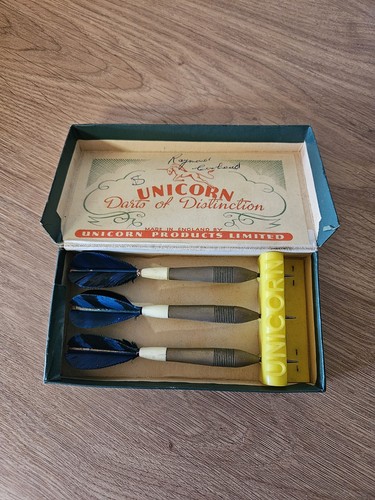 Unicorn vintage darts set - darts, in
