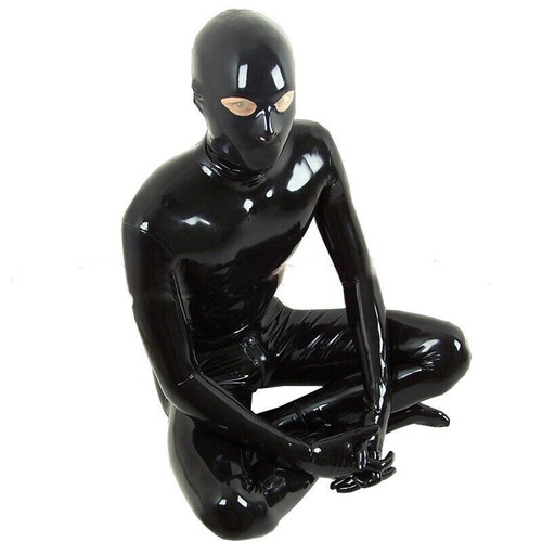 Man latex full bodysuit cover - man,