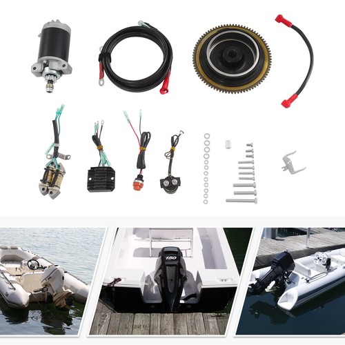 Outboard motor starter kit - motor,