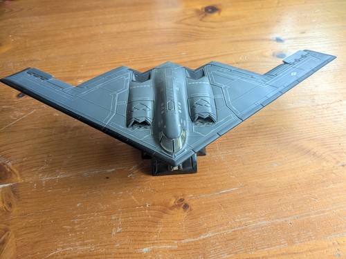 Stealth bomber diecast with - bomber,
