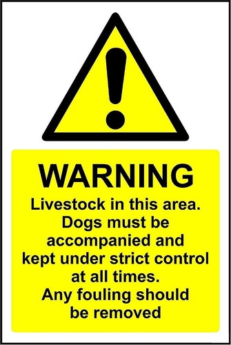 Warning livestock this - livestock,