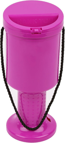 Hand held plastic charity - hand,