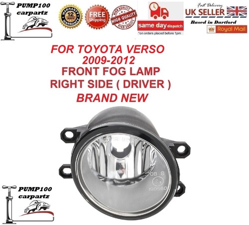 Fog light for - fog, verso
