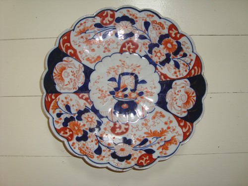 Antique japanese large imari - japanese,
