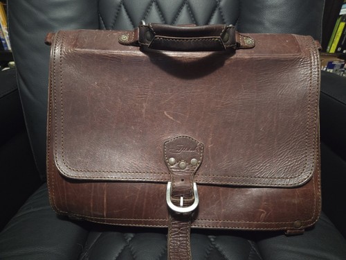 Saddleback leather briefcase - leather,