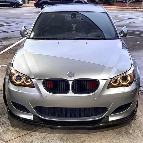 Front bumper spoiler lip - front,