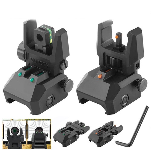 Foldable iron sights flip - iron, flip-up