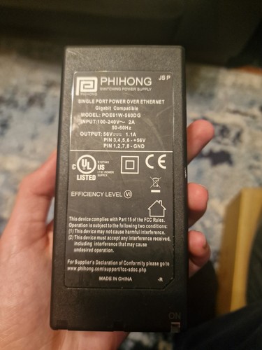 Phihong poe29u 1atd poe - phihong, poe29u-1at(pl)d