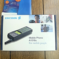 Ericsson A1018s Vintage Mobile Phone – Original Box – Appears Unused