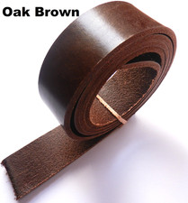 3.5mm Thick Buffalo Butt Veg Tan Leather Belt Straps 132cm - 52" Inches Long